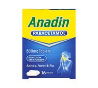 Anadin Paracetamol 16 Tablets