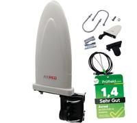 Anadol AXRED AX075 DVBT2 Antenna with Amplifier 36dBi for Outdoor Use DVBT Antenna for Receiver TV, DVB-T DVB-T2 Antennas, Indoor Antenna, Freenet TV
