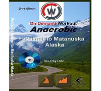Anaerobic Palmer to Matanuska Glacier Alaska Indoor Cycling, Spin Workout [Blu-ray]
