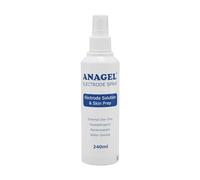 ANAGEL Electrode Solution & Skin Prep Spray 240ml | Provides Excellent Conductivity & Longevity of Electrodes | Use With Machines Requiring Electrical Conductivity eg ECG & TENS Machines