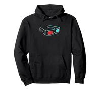 Anaglyph 3D glasses Pullover Hoodie