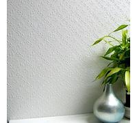 Anaglypta Paintable Wallpaper Duplex Embossed Easy Apply Flowers Luxury Hamnett