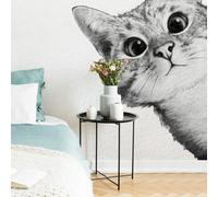 Anaglypta Sneaky Cat Mural - 192X260Cm - 5508-4