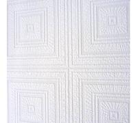 Anaglypta White Blown Vinyl Embossed Textured Paintable Wallpaper MANY DESIGNS