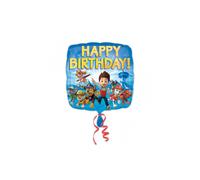Anagram 18 Inch Square Foil Balloon - Paw Patrol Happy Birthday - birthday paw patrol balloon foil party happy 18 square helium balloons