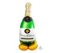Amscan Anagram 8312011 - Bubbly Wine Bottle Airloonz Air-Filled Foil Balloon - 55", 60"