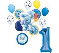 Anagram Blue's 1st Birthday Clues Party Supplies Balloon Bouquet Decorations
