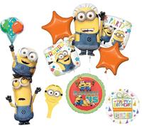 Anagram Descpicable Me Minions Stackers Birthday Party Supplies 9 pc Balloon Bouquet Decorations