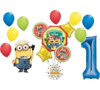 Anagram Despicable Me Minions 1st Birthday Party Balloon Bouquet Decorations