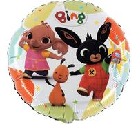 Anagram - Foil Balloon 18""-45cm Bing & Friends-Not PACKAGED, Multicolor, 7AL18033