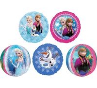 Anagram Frozen Elsa Anna and Olaf 5pc Birthday Party Supplies Balloon Bouquet Decorations, BQ_4233