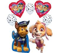 Anagram Paw Pups on Patrol Birthday Party Supplies Chase and Skye Balloon Bouquet Decorations