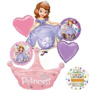 Anagram Princess Sofia Birthday Party Supplies Crown Balloon Bouquet Decorations