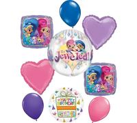 Anagram Shimmer and Shine Birthday Party Supplies Orbz Balloon Bouquet Decorations