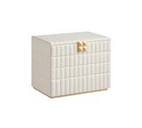 ANAH Collection - Stackable Jewellery Box, Cloud White