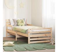 anaheim wooden extendable kids bed in natural
