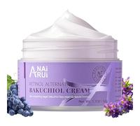 ANAiRUi Face Cream with Pure Bakuchiol, Hyaluronic Acid 50ml, Hydrating Face Moisturiser to Nourish Skin, Anti-Wrinkle/Anti-Ageing Firming Day/Night Cream for Women