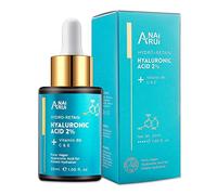 ANAiRUi Hyaluronic Acid Serum 2%: Intense Hydration & Anti-Aging with Vitamin B5, C & E - Moisturizes, Plumps, and Firms Skin, 30ml