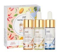 ANAiRUi Squalane Face Oil 3 Pack - Vitamin E Rosehip Oil + Vitamin C Turmeric Oil + Bakuchiol Blue Tansy Oil - Reduce Fine Lines & Wrinkles, Scar, Glow Booster, Nourish Skin