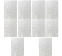 ANAJOY 10sheets Holographic Lamination Vinyl Sticker, Butterflies Heart A4 Self-Adhesive Transparent Holographic Films Waterproof For Photo, Scrapbook, Poster, Mirror, Water Bottle(butterflies)