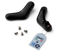 Anakel Home Pack of 2 Units Spare Handle Compatible with Old Model AMC Pots, Old AMC Pots Spare Parts, Color Black, Screws and Washers Included