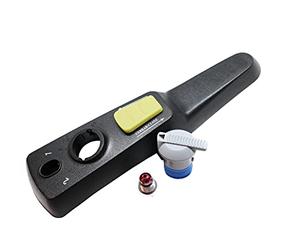 ANAKEL HOME Pressure Cooker Accessory Pack with Top Handle, Pressure Regulator Valve and Safety Valve for Monix Quick Express Cooker (7.0 liters, Plastic, Black/White)