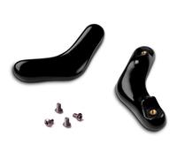 ANAKEL HOME Replacement Handle for AMC Casserole, Replacement AMC Pot | Bakelite, Black, Includes Screws, 2 Units
