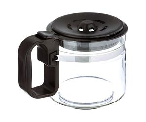 Anakel Home Universal Large Coffee Pot Compatible with American or Electric Drip Coffee Maker | Glass, Leakproof Lid, Adjustable Height 12.5-15 cm