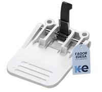 ANAKEL HOME Washing Machine Door Handle Closure Component for Fagor Edesa Appliances, White Finish, Compact 5 cm x 5 cm x 5 cm Dimensions, Replacement Part