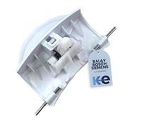 Anakel Home Washing Machine Door Lock 00483087 Compatible with Bosch, Balay, Siemens | Complete Washing Machine Handle 00418346, White