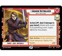 Anakin Skywalker, What it Takes to Win