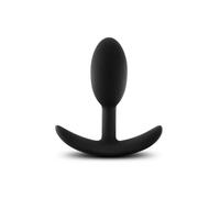 Anal Adventures Platinum - Silicone Vibra Slim Plug - Small