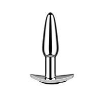 Anal Butt Plug 10 Speed Metel Anal Vibrator Butt Plug Small Anal Beads Plug Vibration Wireless Remote Control Prostate Massager Ass Sex Toy