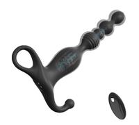 Anal Butt Plug Anal Beads Sex Toys Silicagel Vibrator for Men Women Masturbator Sex Machine Anal Plugs Toys Annals Ball Goods for Adults Butt Training Plugs