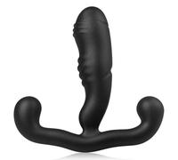 Anal Butt Plug Anal Dilator for Adult Anal Training Anal Sex Toys with Handle for G-Spot Massage Prostate Stimulation Anal Stretcher for Women Men Beginner (A)