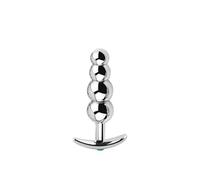 Anal Butt Plug Metal Anal Beads Butt Plug Set Wearable Outerdoor Small Large Anal Plug G Spot Dildo Masturbator Anus Sex Toy