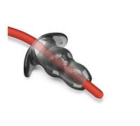 Anal Butt Plug Soft Silicone Hollow Anal Plug Enlarge Anal Beads Anal Butt Plug Anus Masturbator Prostate Sex Toy