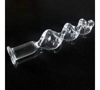 Anal Butt Plug Transparent Spiral Glass Anal Plug Beads Anal Sex Machine Glass Anal Dildo for Women Butt Plug Sex Toys 3 Colors