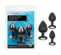 ANAL Calexotics Silicone Gem Anal Kit, Pink