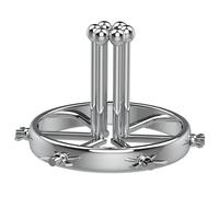 (Anal Dilator) Metal Anal Expander Vaginal Dilator Spreader Huge Speculum Fetish Masturbation Anal Plug Fisting BDSM SM Sex Toys for Men Women Couples