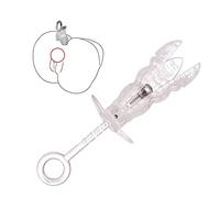 Anal Dilator Vaginal Expander Resin Huge Speculum SM Bondage Anal Plug Butt Plug Prostate Stimulation Masturbation Adjustable Fetish Sex Toy for Men Women Couples