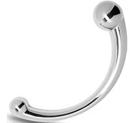 Anal Dildo Stainless Steel Anal Plug for Men 20cm Long 510g Diameter 2.4-3.9cm Sex Toy for Couples Extreme Sex Prostate Stimulation Men Dildos Butt Plug Anal Plug Double Extreme FOPS A110L