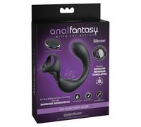 Anal Fantasy Elite Ass-GASM Taint-Alizer Vibrator, Black, 14 cm