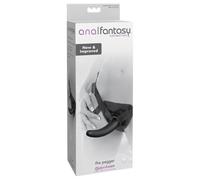 Anal Fantasy The Pegger - Strap-On Dildo (Black)