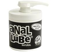 Anal Glide - Natural - 4.5 oz. 127ml - Long-Lasting Oil-Based Lubricant, Cushioning Formula, Convenient Pump Dispenser, Cruelty-Free, Paraben-Free - by Doc Johnson