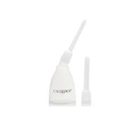 Anal intimate hygiene Calex transparent shower - Depth: 50 mm, Couleur: White, Rayon: Couple, Length: 100 mm, Width: 215 mm