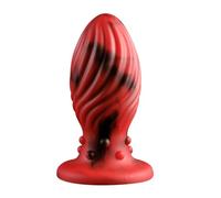 Anal Plug Dildo Huge Silicone Butt Plug Big Penis Vaginal Anal Dilator Suction Cup Prostate Massage Anal Toys for Male Female Red L