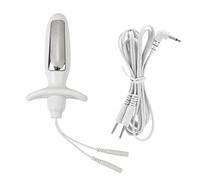 Anal Plug Electric Shock Anal Beads Butt Plug Vaginal Electro Bi-Polar Anal Plug Stimulator Massager Sex Toy