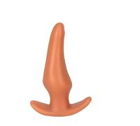 Anal Plug Expander G-spot Dildo Silicone Anal Plug with Anal Beads for Men and Women Unisex G Spot Flexible Soft Liquid Anal Sex Toy Couples Prostate Massager Thrusting Toys