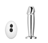 Anal Plug Metal Anal Vibrators for Men Remote Control Vibrating Butt Plug Dildo G spot Anal Toys for Men Masturbator Sex Machine